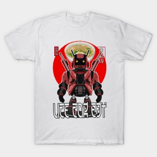 Ramen with robot T-Shirt